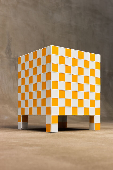 Столик Cube Legs. Tile 5 см