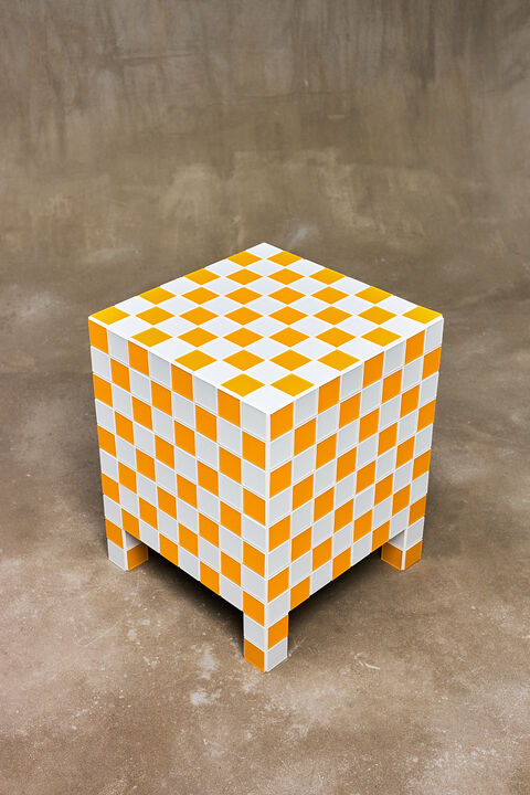 Столик Cube Legs. Tile 5 см