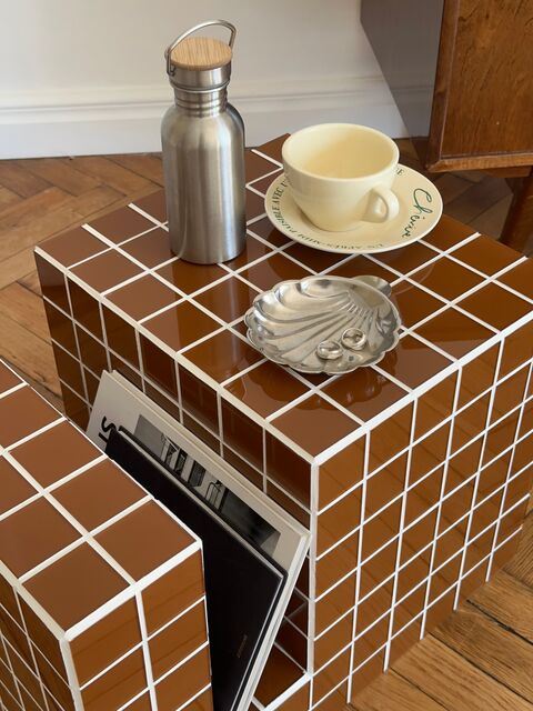 Столик Cube Shelf Tile 5 cm