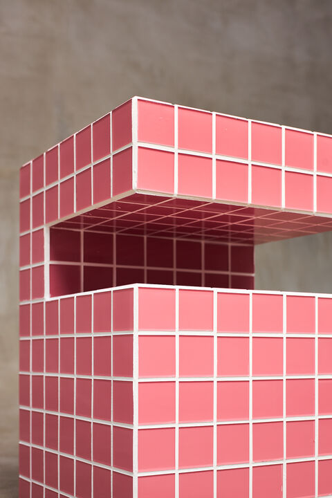 Столик Cube Shelf Tile 5 cm