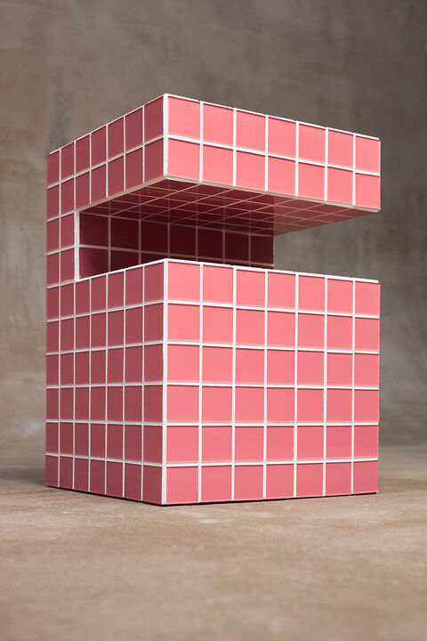 Столик Cube Shelf Tile 5 cm