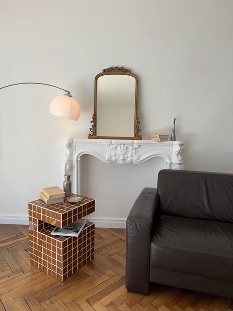 Столик Cube Shelf Tile 5 cm