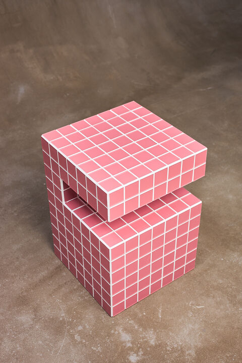 Столик Cube Shelf Tile 5 cm