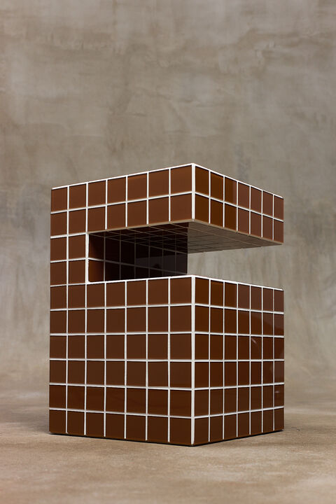 Столик Cube Shelf Tile 5 cm
