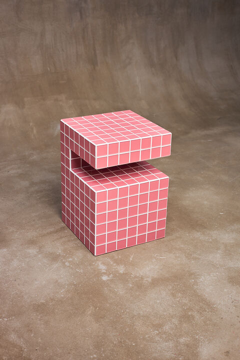 Столик Cube Shelf Tile 5 cm