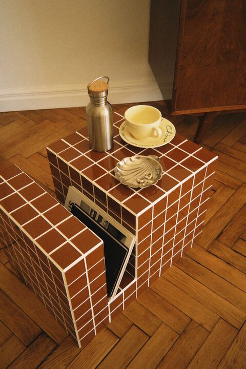 Столик Cube Shelf Tile 5 cm