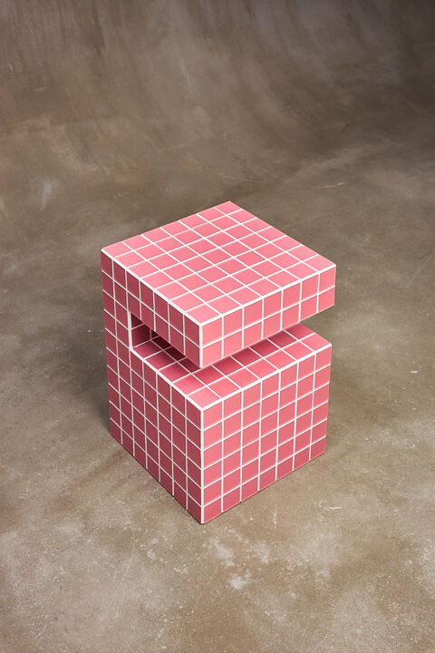 Столик Cube Shelf Tile 5 cm