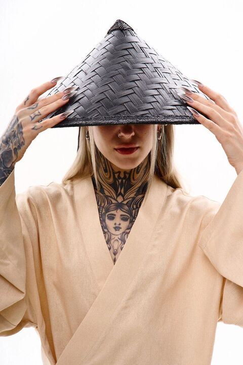 Cream Kimono "Hideko"