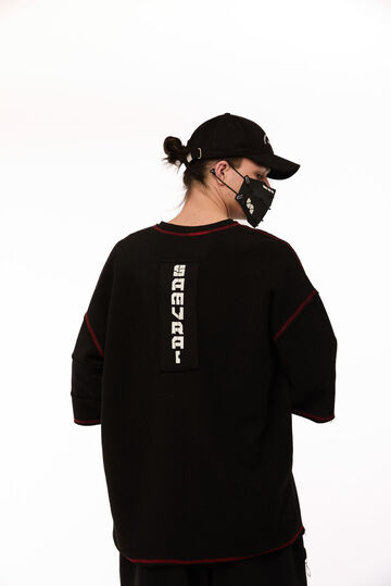 Футболка з принтами "SM-2419"