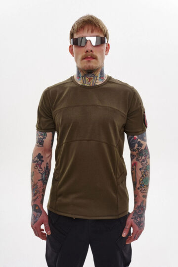 Футболка зі стрейч куліру "Дефендер" хакі