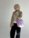 Fluffy bag regular purple