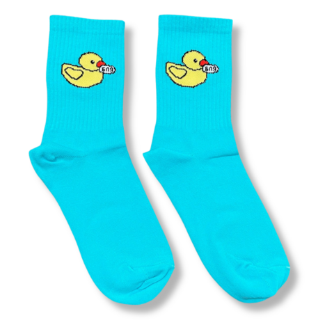Light Blue Duck Socks