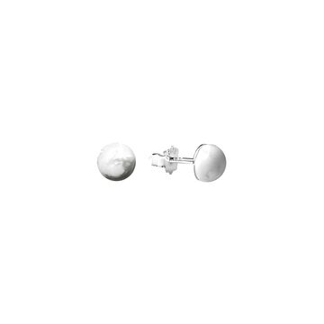 Earrings "Black Milk"