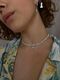 Pearl necklace "Drop"
