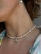 Pearl necklace "Drop"