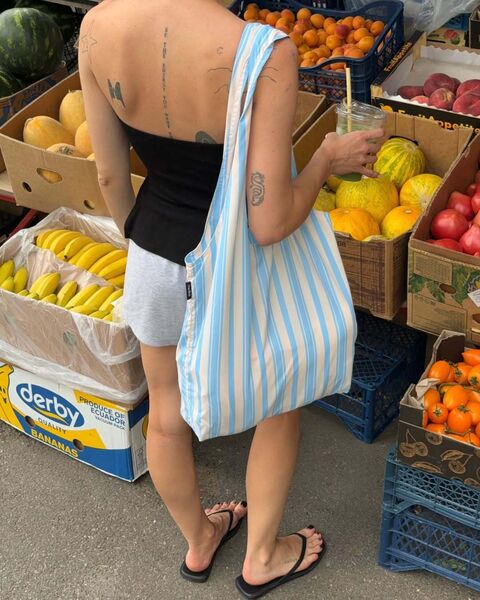 Blue Slim bag
