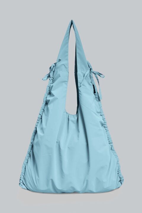 Блакитна сумка Fold bag