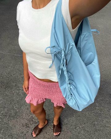 Blue Fold bag