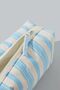 Cosmetic bag Blue Puffy