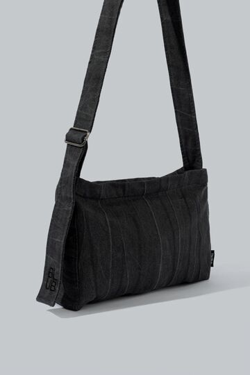 Crossbody №48 washed темно-сірий