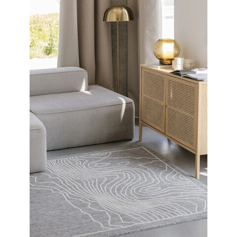 Pechersk Hills Gray Rug
