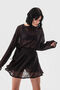 Wrap skirt made of gauze