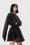 Wrap skirt made of gauze