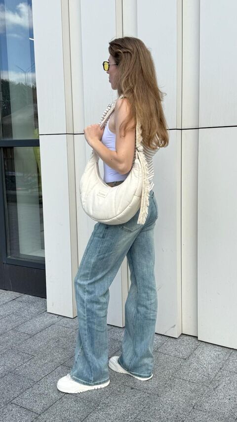 Moon bag XL milk