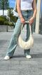 Moon bag XL молочна