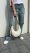 Moon bag XL молочна