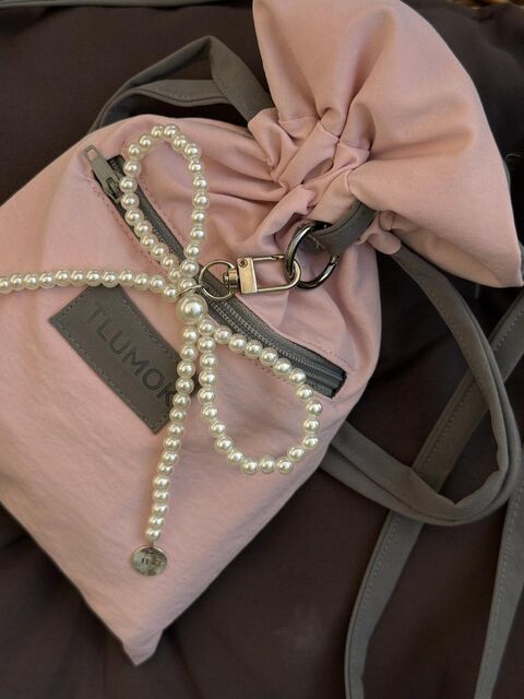 Pink pouch