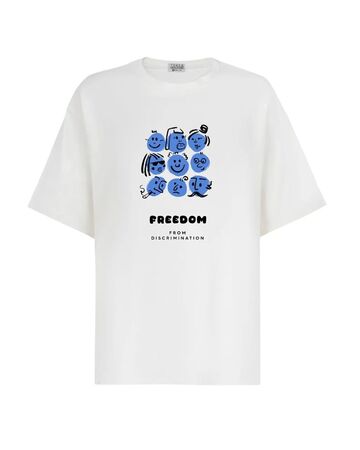 Футболка "United in Diversity" бiла