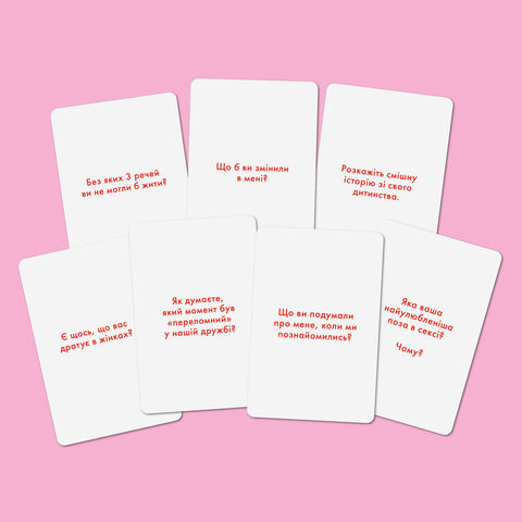 Гра для подруг «Розкажи мені все! Girl's edition»