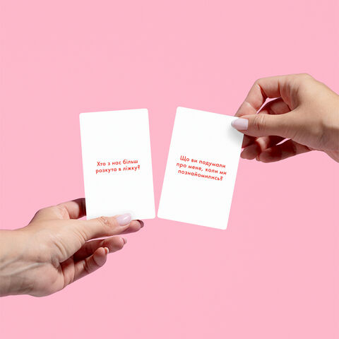 Гра для подруг «Розкажи мені все! Girl's edition»