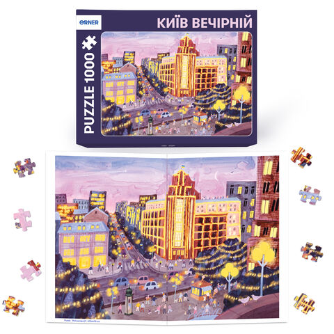 Пазли «Київ вечірній»