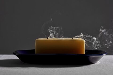 Свічник "Ранок-вечір" синій