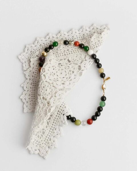Necklace "Sunflower"