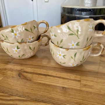 Beige cup