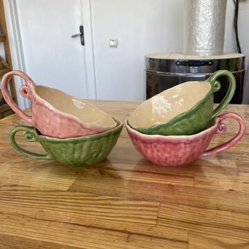 Pink cup with a heart