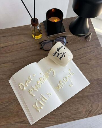 Glass "Over planning kills magic"