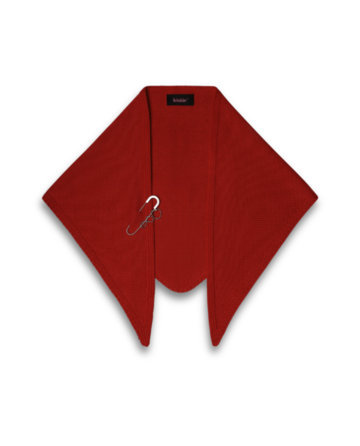 Хустка бавовняна червона