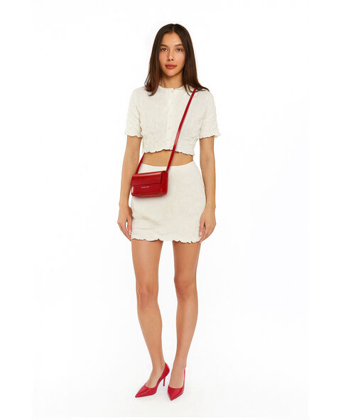 Сумка BG105 mini Червоний венето