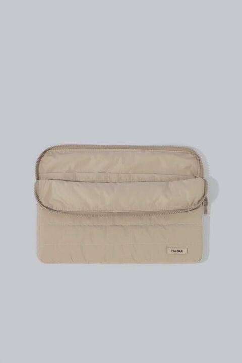 Beige Laptop Case