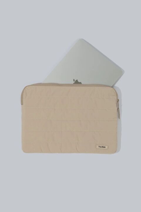 Beige Laptop Case