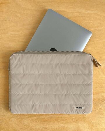 Beige Laptop Case