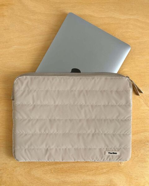 Beige Laptop Case