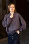 Grey trinité bomber jacket
