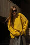Yellow polo shirt
