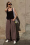 Grey linen pants