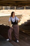 Grey linen pants
